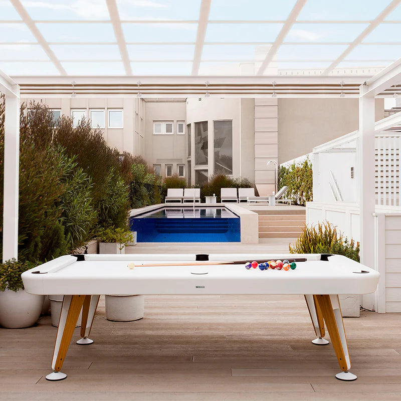 6-Fuß-Diagonal-Billardtisch für den Außenbereich